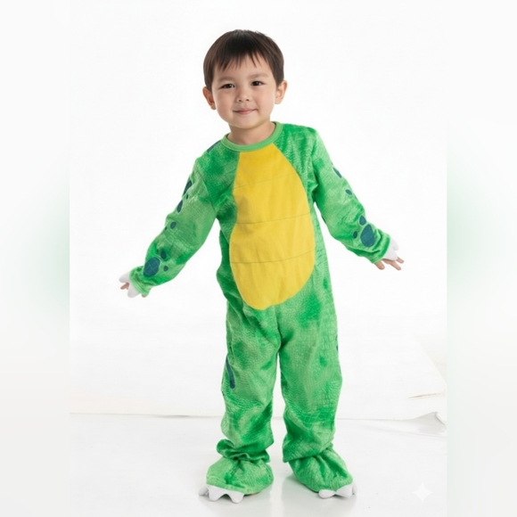 Spooktacular Creations Other - Spooktacular Creations NWOT Unisex Green T-Rex Suit ONLY Costume Size 3T